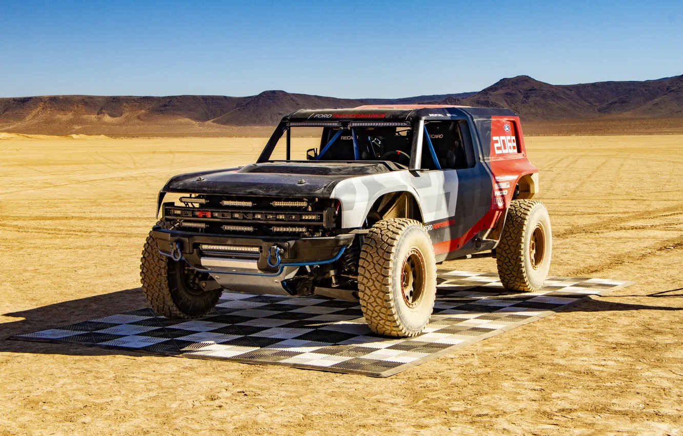 Photo wallpaper Ford, 2019, frame, Bronco R Race Prototype