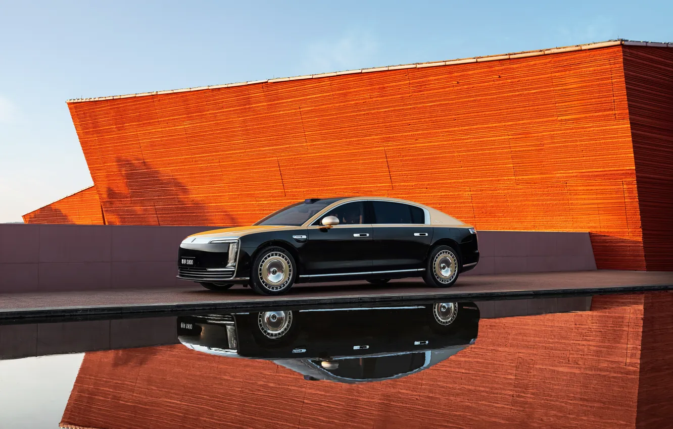 Photo wallpaper sedan, luxury, Huawei, 2025, Maextro S800