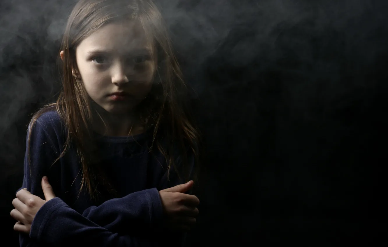 Photo wallpaper mood, portrait, girl