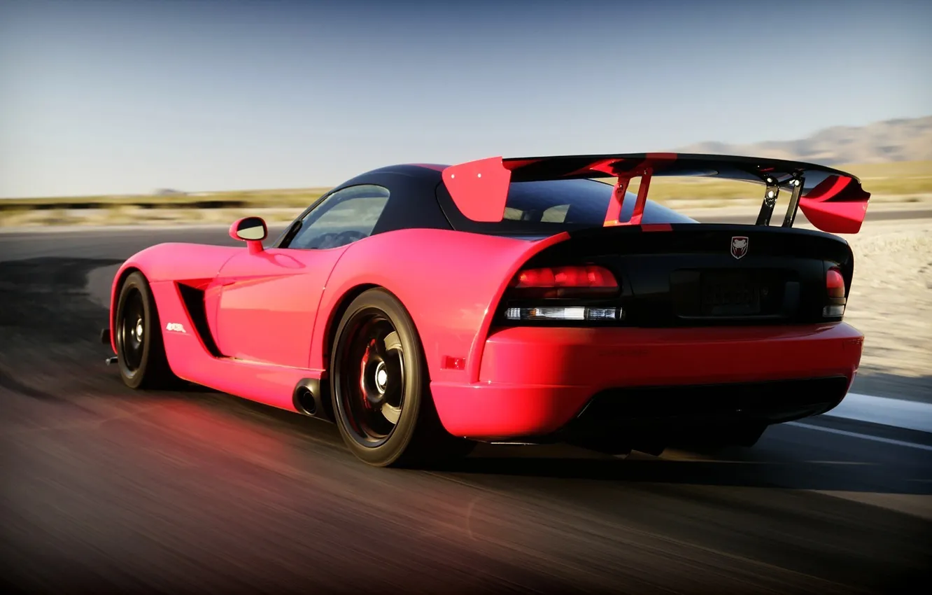 Photo wallpaper car, wallpaper, Dodge, Viper, Dodge Viper, rechange