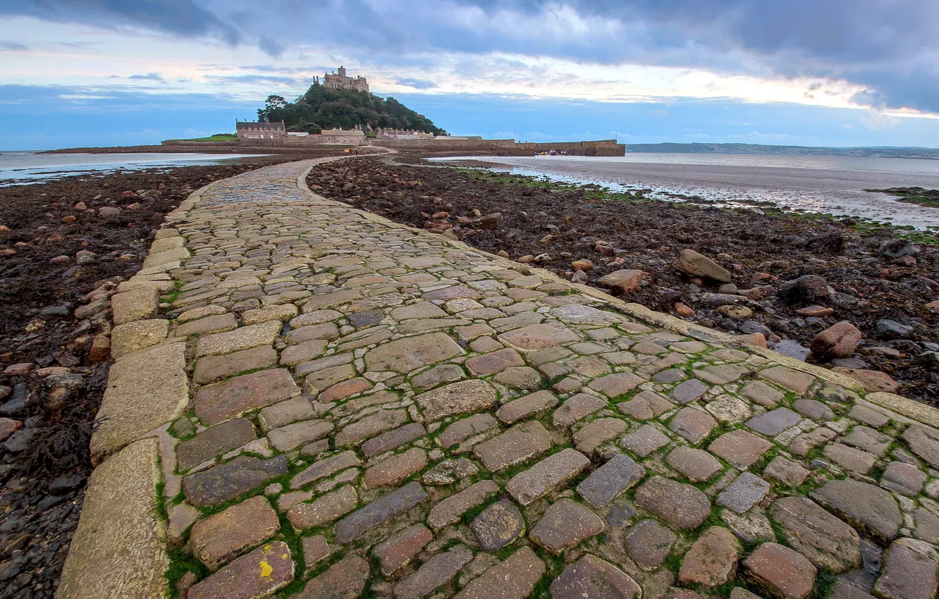 Photo wallpaper sea, landscape, The Causeway