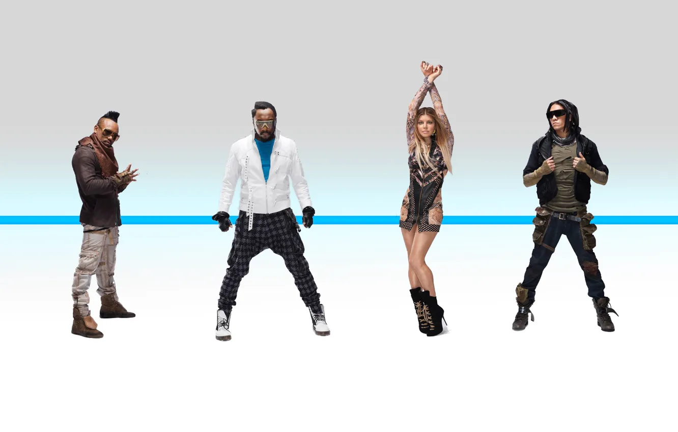 Photo wallpaper Fergie, Will.i.am, Black Eyed Peas, Taboo, apl.of.ap, The beginning