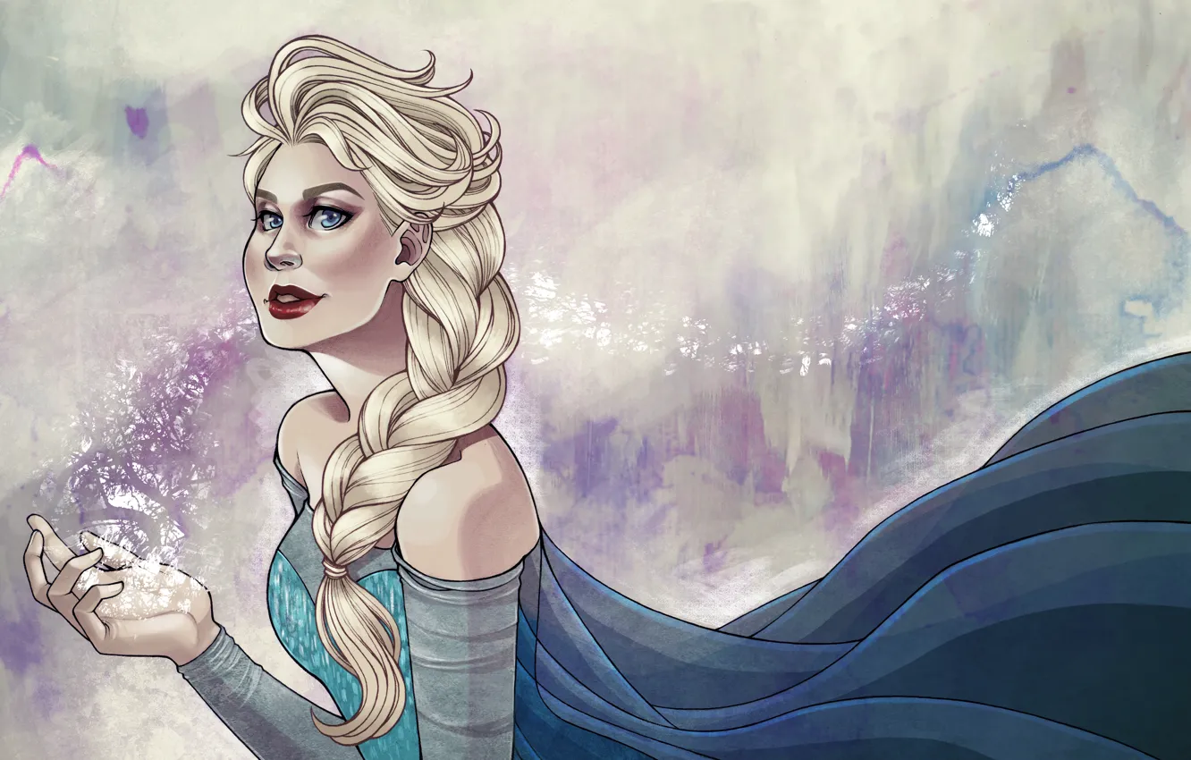 Photo wallpaper Frozen, Disney, Elsa, Snow Queen