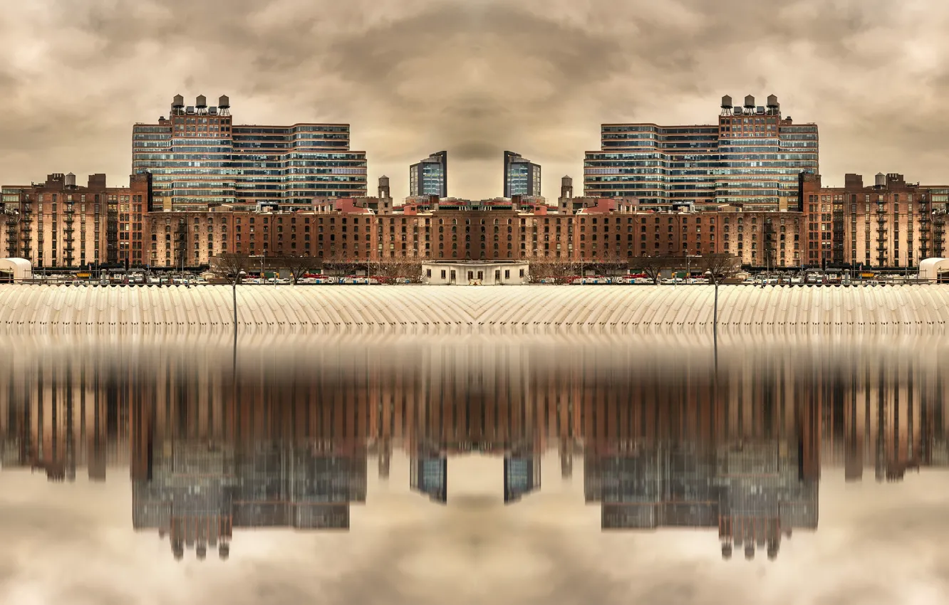 Photo wallpaper United States, New York, West Village