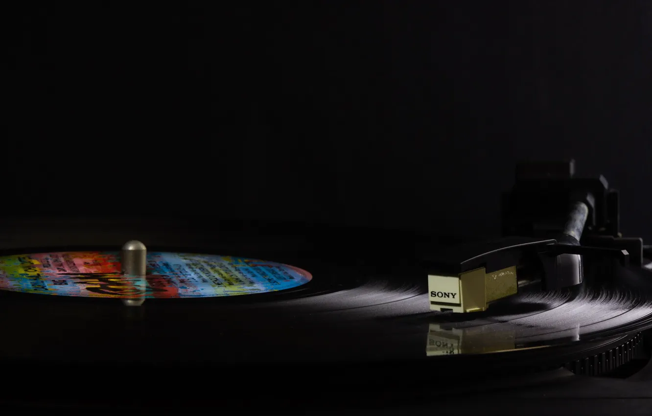 Photo wallpaper music, vinyl, record, gramophone
