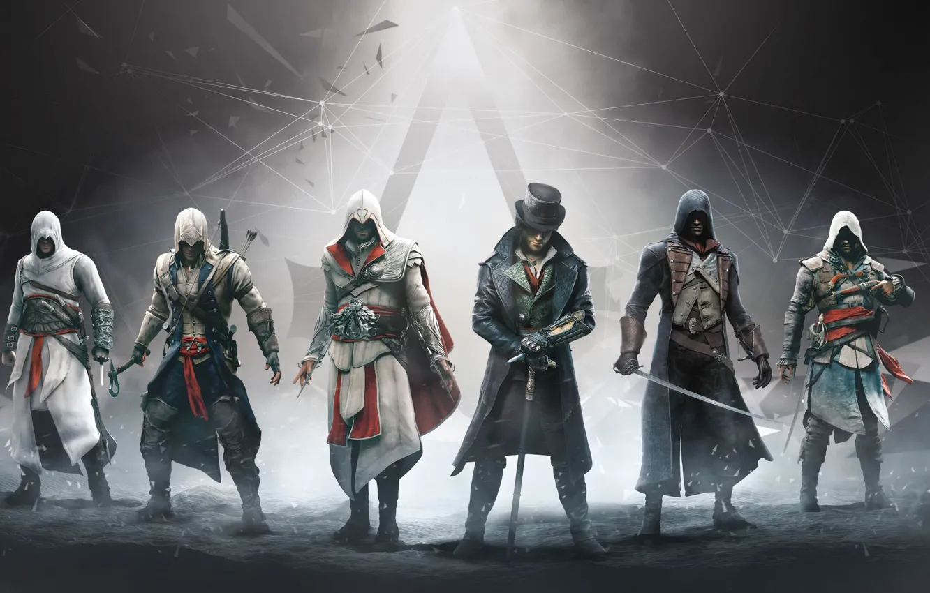 Photo wallpaper Assassins Creed, Ubisoft, Killer, Assassins