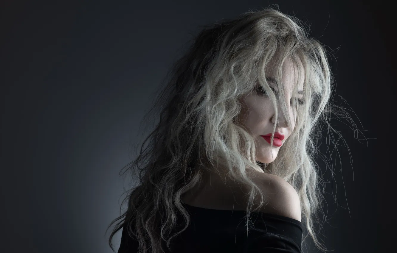 Photo wallpaper look, girl, portrait