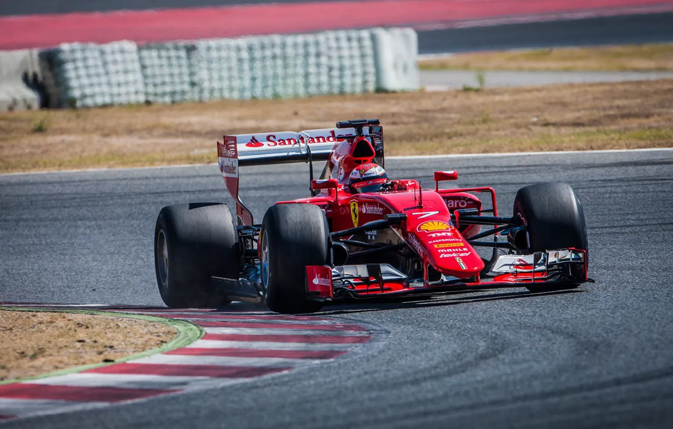 Photo wallpaper Kimi Raikkonen Also, Tests, F1, Ferrar, 7