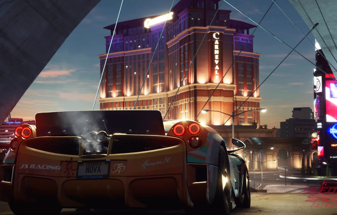 Photo wallpaper Pagani, Need for Speed, Boss, Nova, Payback