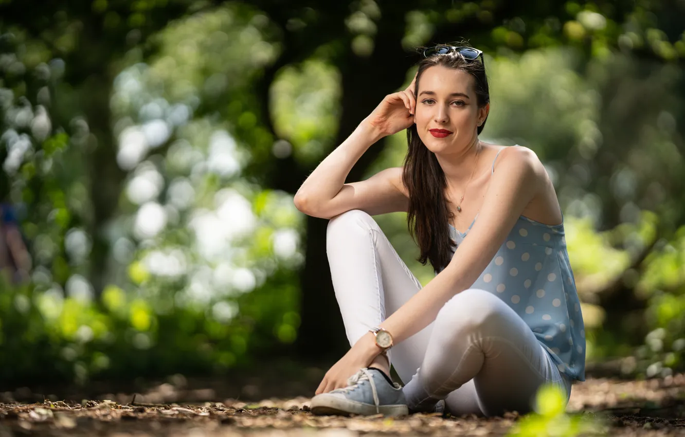 Photo wallpaper summer, girl, Alicia