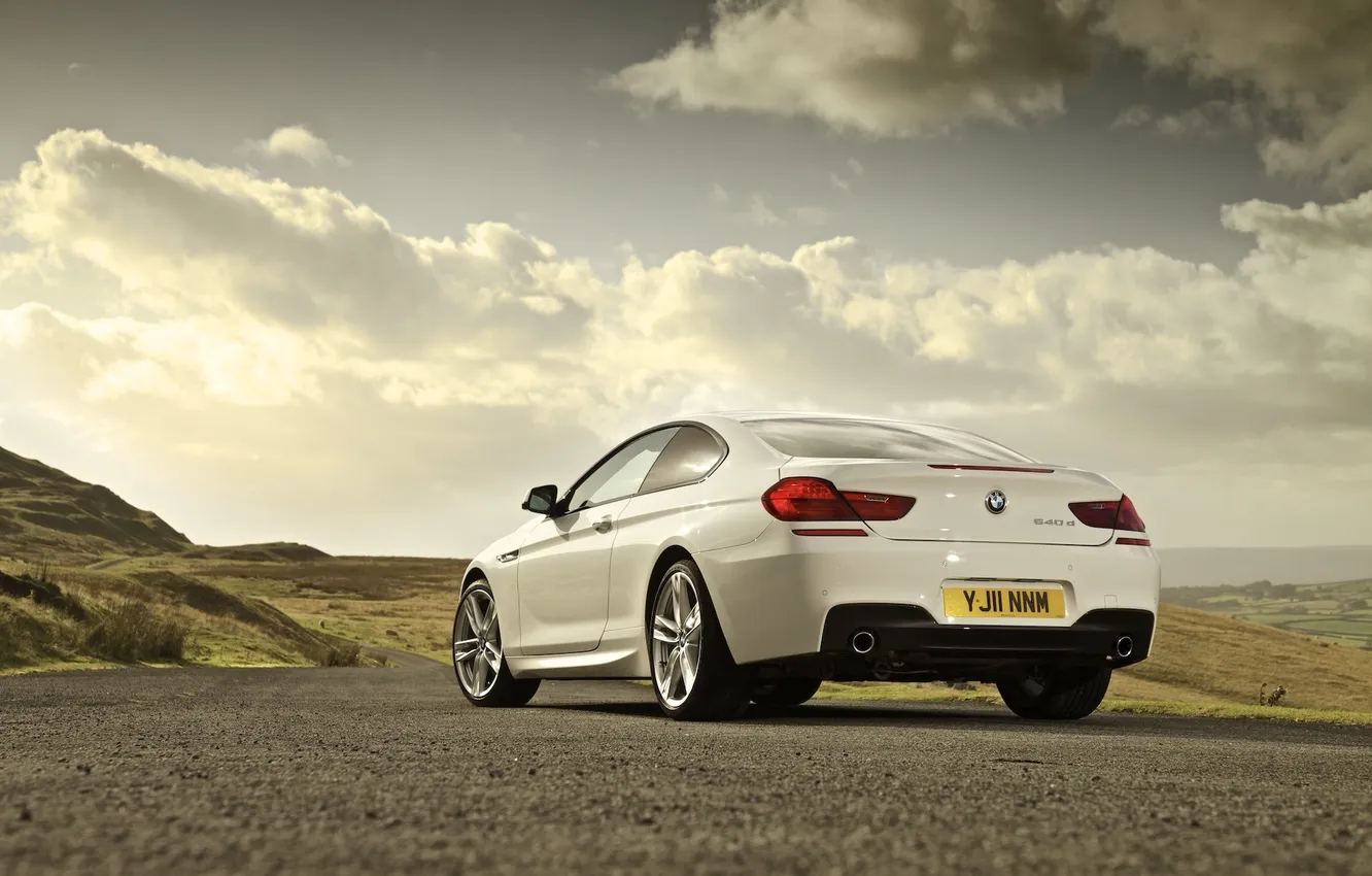 Photo wallpaper BMW, Coupe, m-sport, 6-Series