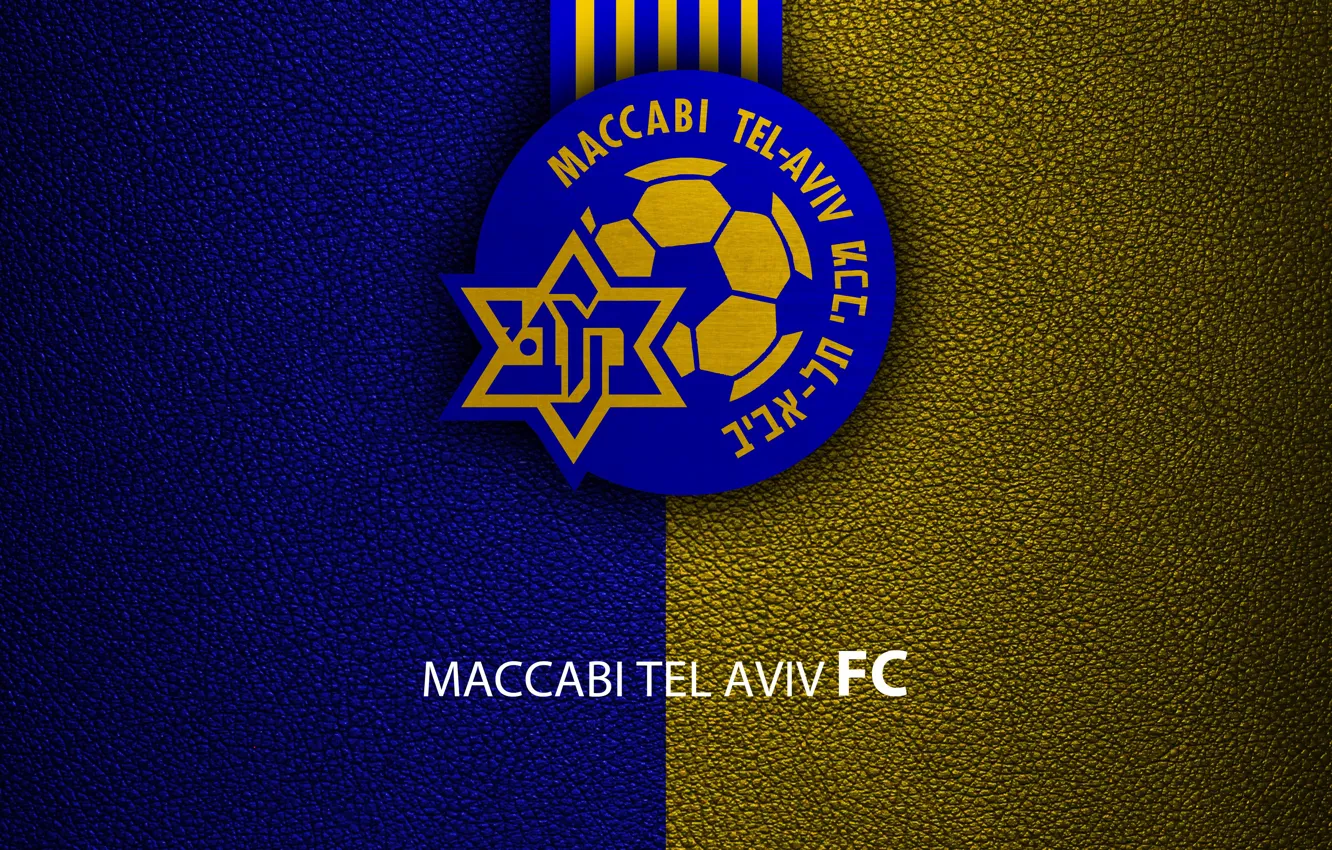 Photo wallpaper wallpaper, sport, logo, football, Maccabi Tel-Aviv