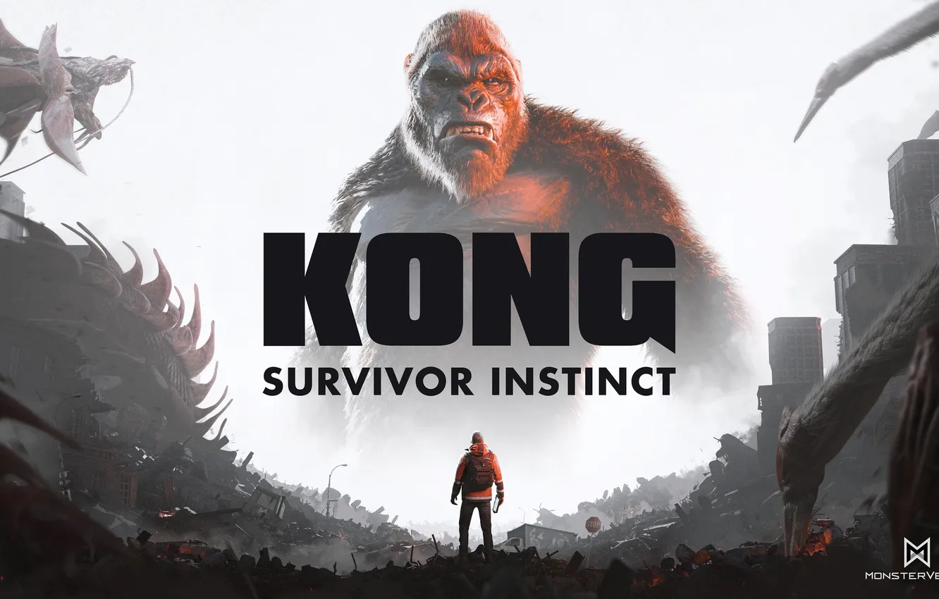Photo wallpaper games, Game Art, 2025 Games, Kong: Survivor Instinct