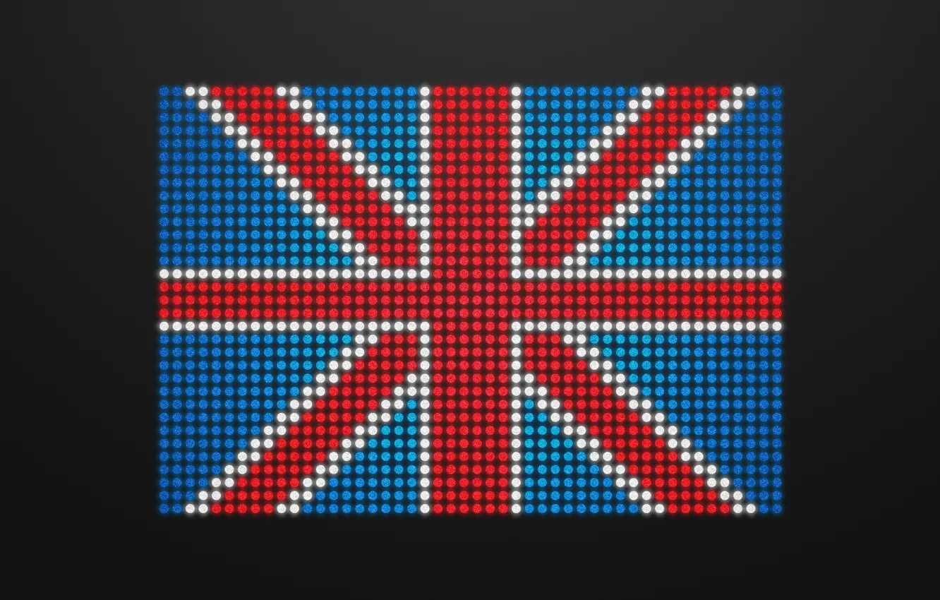 Photo wallpaper glamour, flag, england