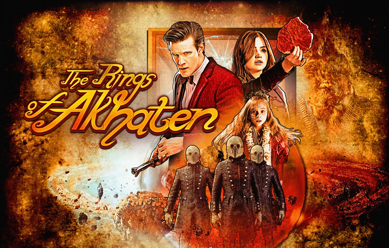 Photo wallpaper look, girl, space, fiction, actress, girl, actor, male