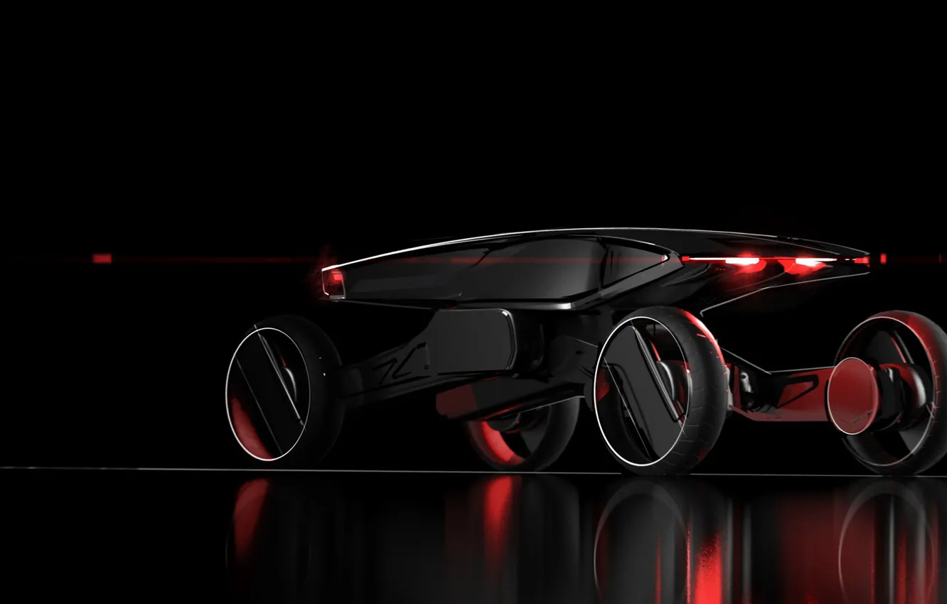 Photo wallpaper auto, Concept, art, the concept, Rover, Jama Jurabaev