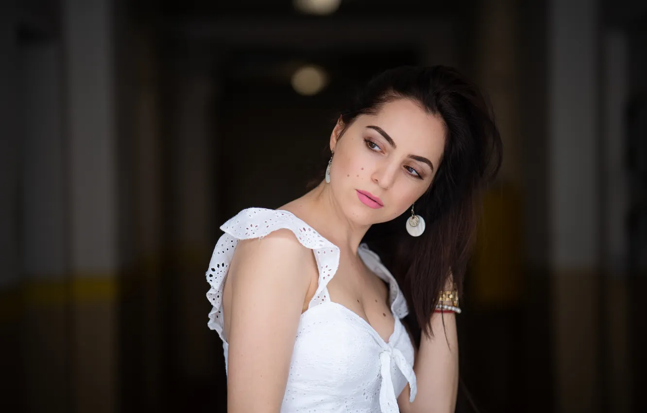 Photo wallpaper hair, brunette, Selena