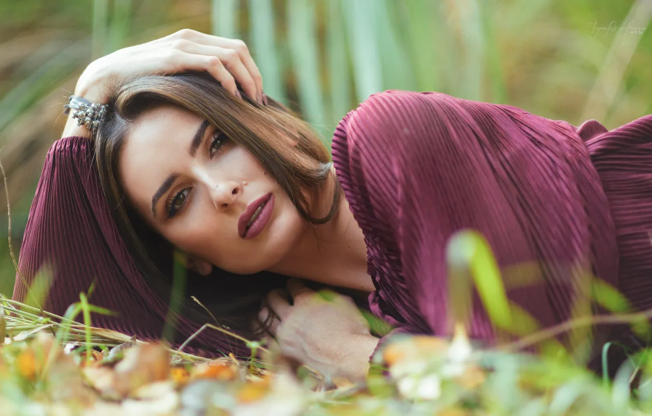 Photo wallpaper look, girl, Tatiana Alvarez