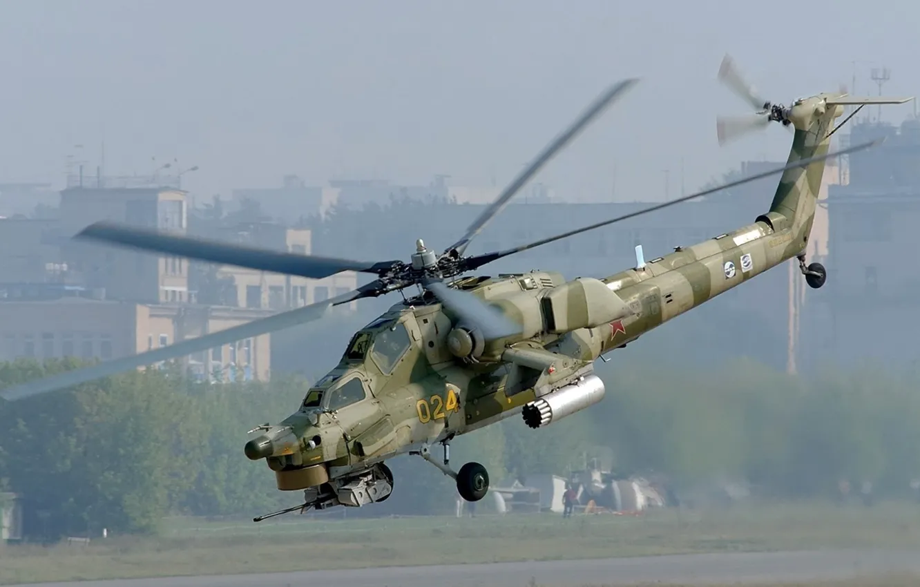 Photo wallpaper aviation, army, helicopter, the rise, Mi-28N, Night hunter, Attack helicopter, Videoconferencing Russia