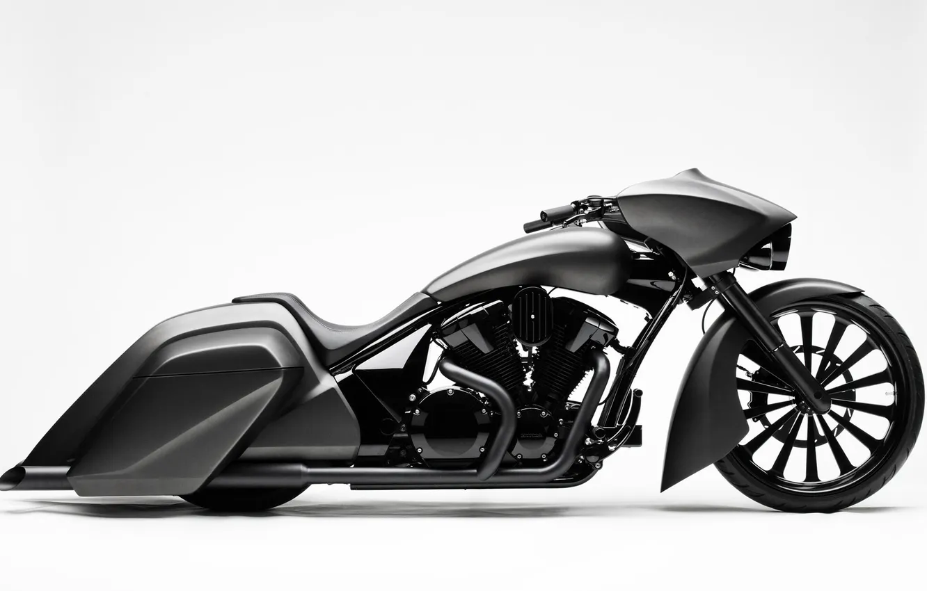 Photo wallpaper white, design, background, engine, wings, form, bike