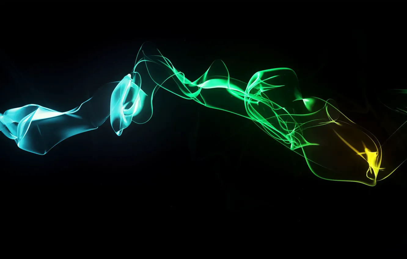 Photo wallpaper smoke, color, minimalism