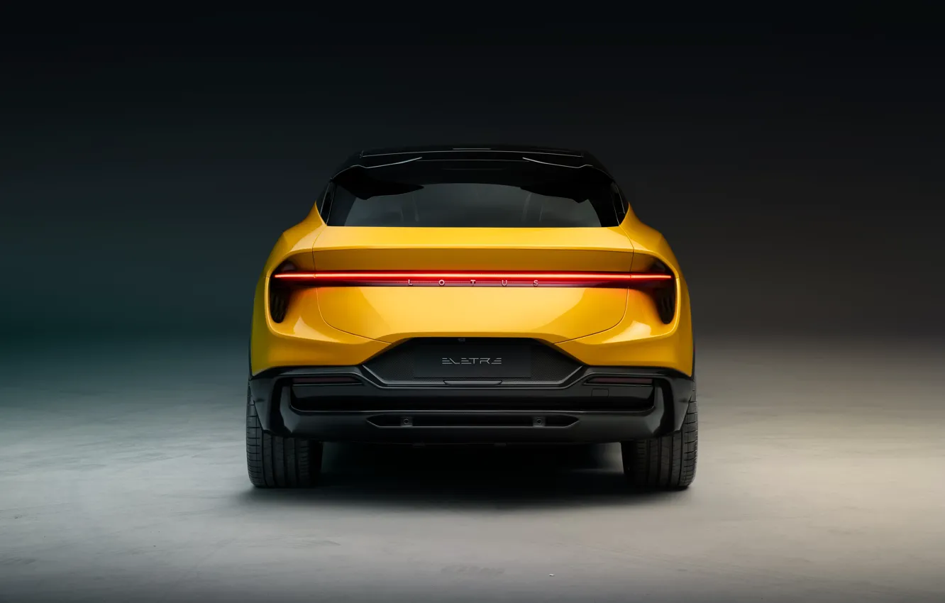 Photo wallpaper Lotus, Rear, Lotus Eletre, Eletre