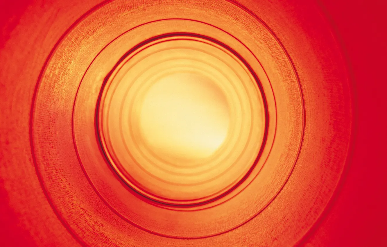 Photo wallpaper light, color, round, ring, pipe, the tunnel