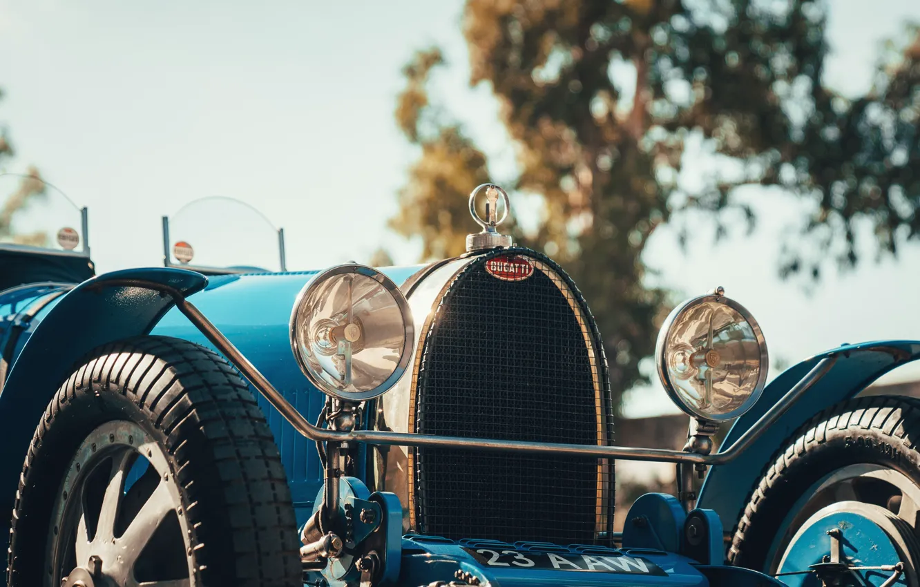 Photo wallpaper Bugatti, close-up, Bugatti Type 35, Type 35