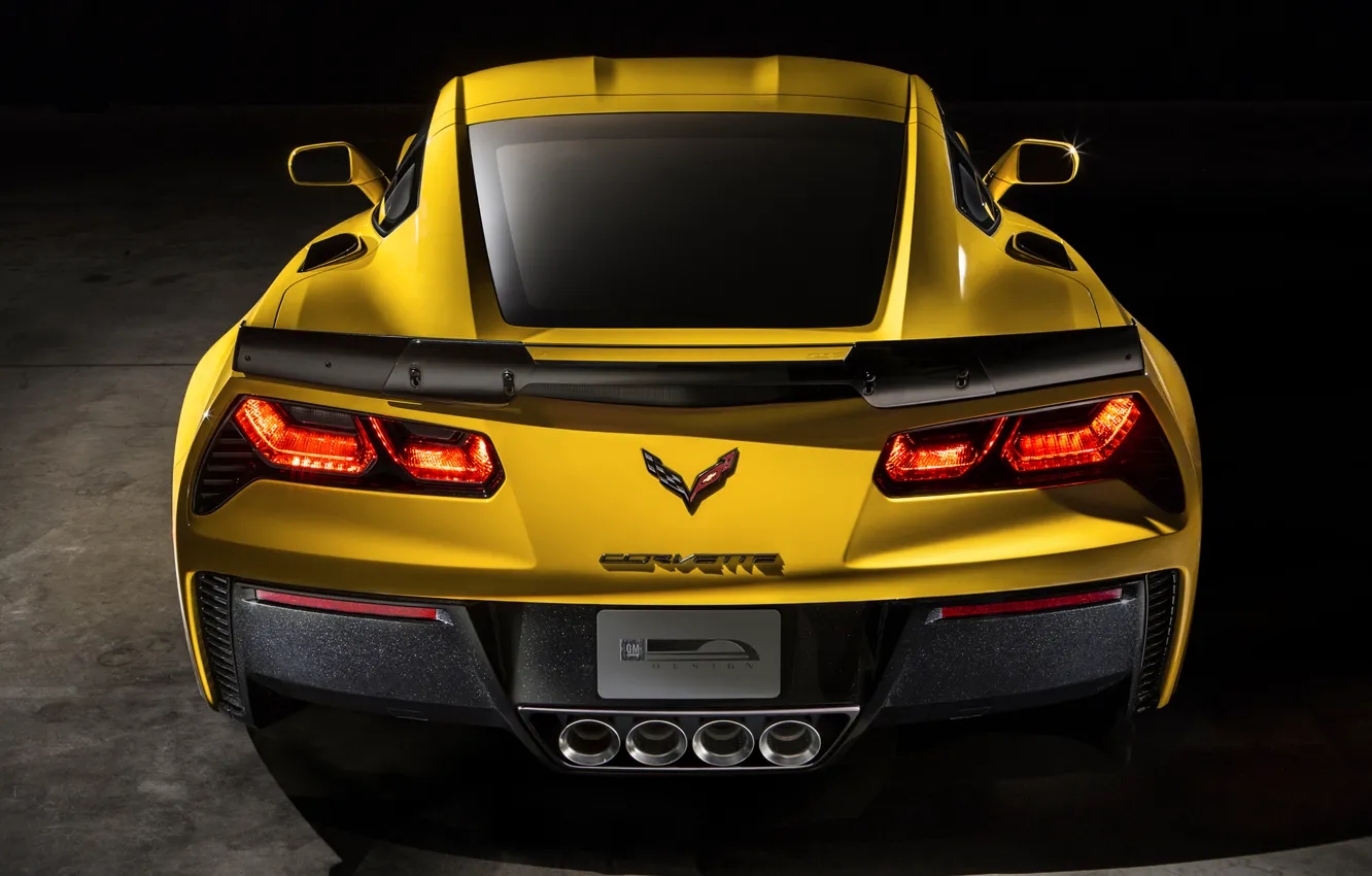 Photo wallpaper Corvette, Chevrolet, Stingray, 2014
