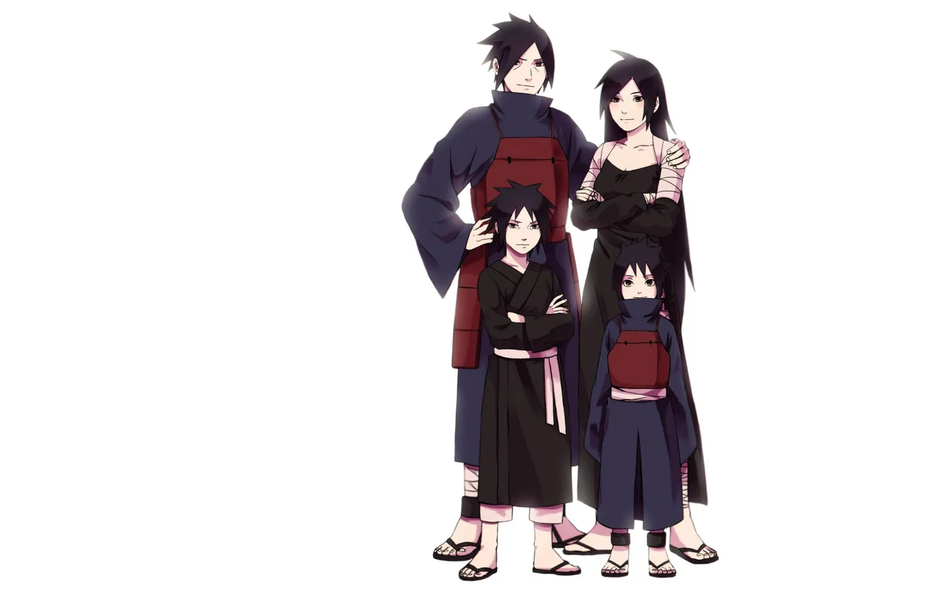 Photo wallpaper family, Naruto, Naruto, Uchiha