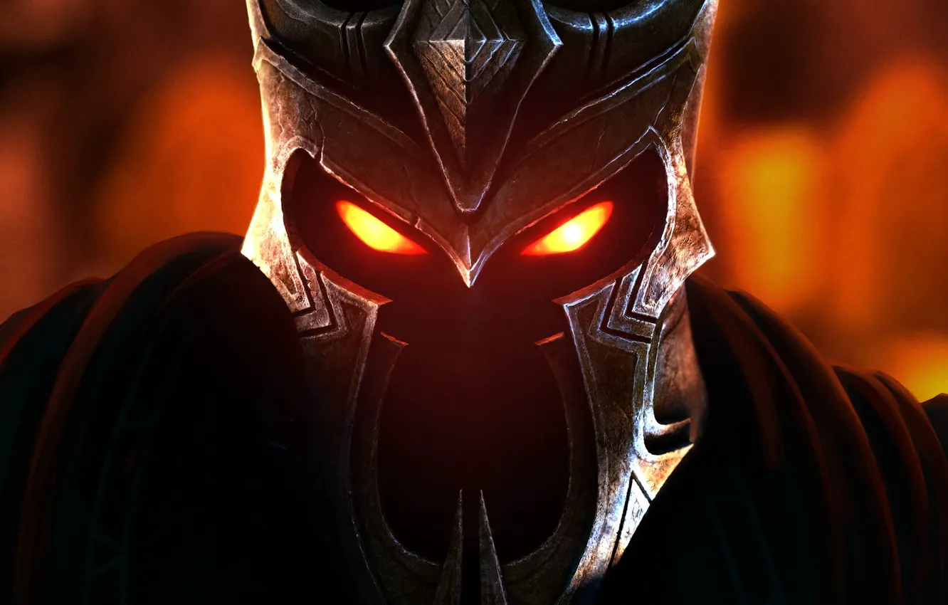 Photo wallpaper eyes, rage, Overlord, Mask