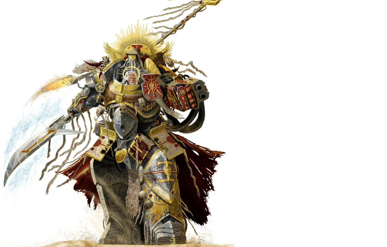 Photo wallpaper warrior, armor, Warhammer