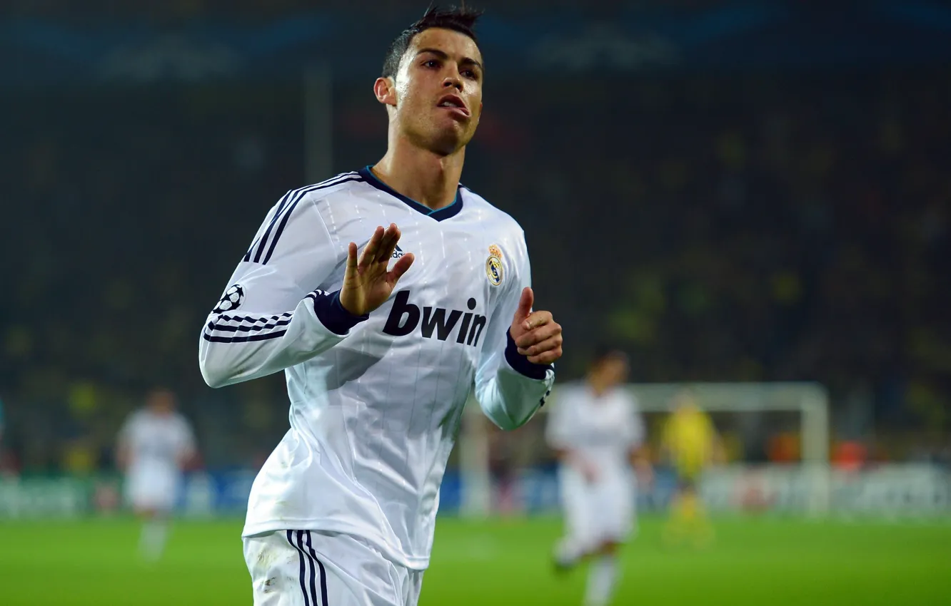 Photo wallpaper football, form, Cristiano Ronaldo, player, goal, football, Ronaldo, player