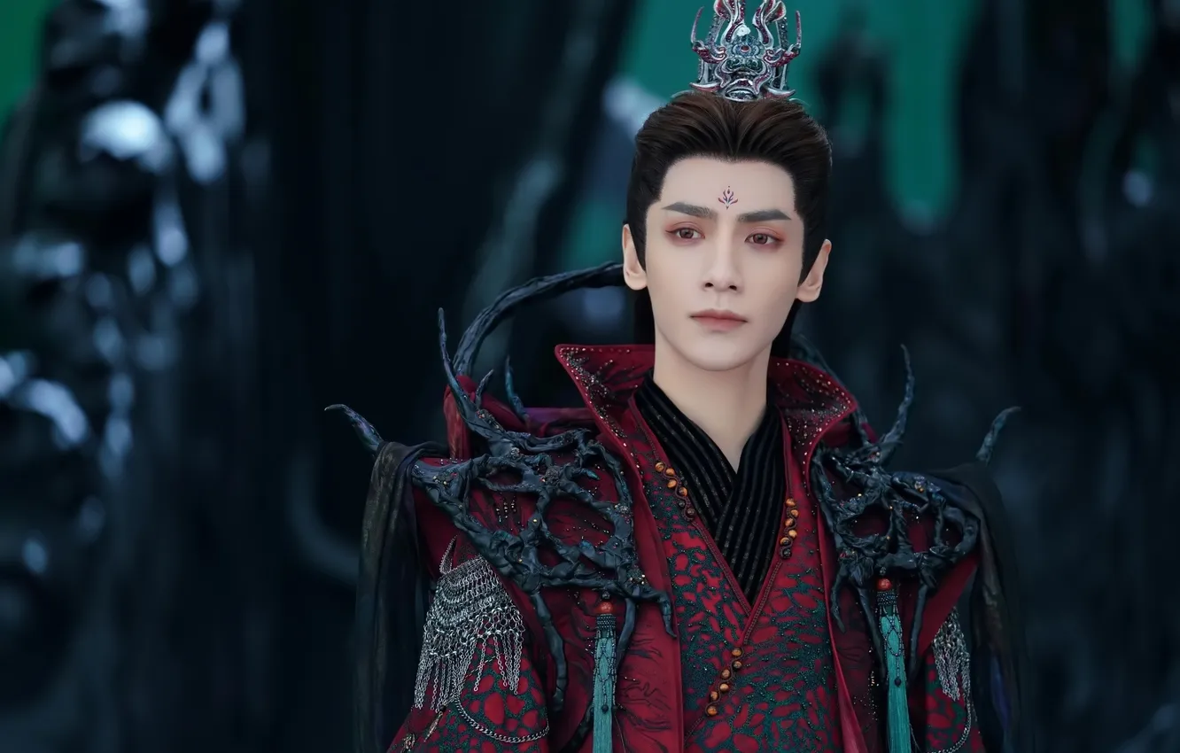 Photo wallpaper look, God of war, The light ashes of the moon, The Demon Lord, Luo Yunxi, …