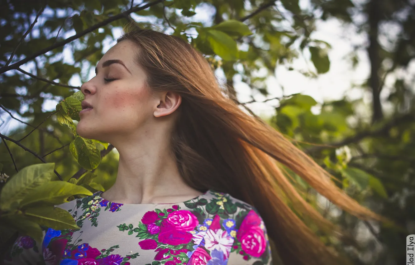 Photo wallpaper girl, photographer, girl, photography, photographer, blush, Ilya Klad, Ilya Baggage