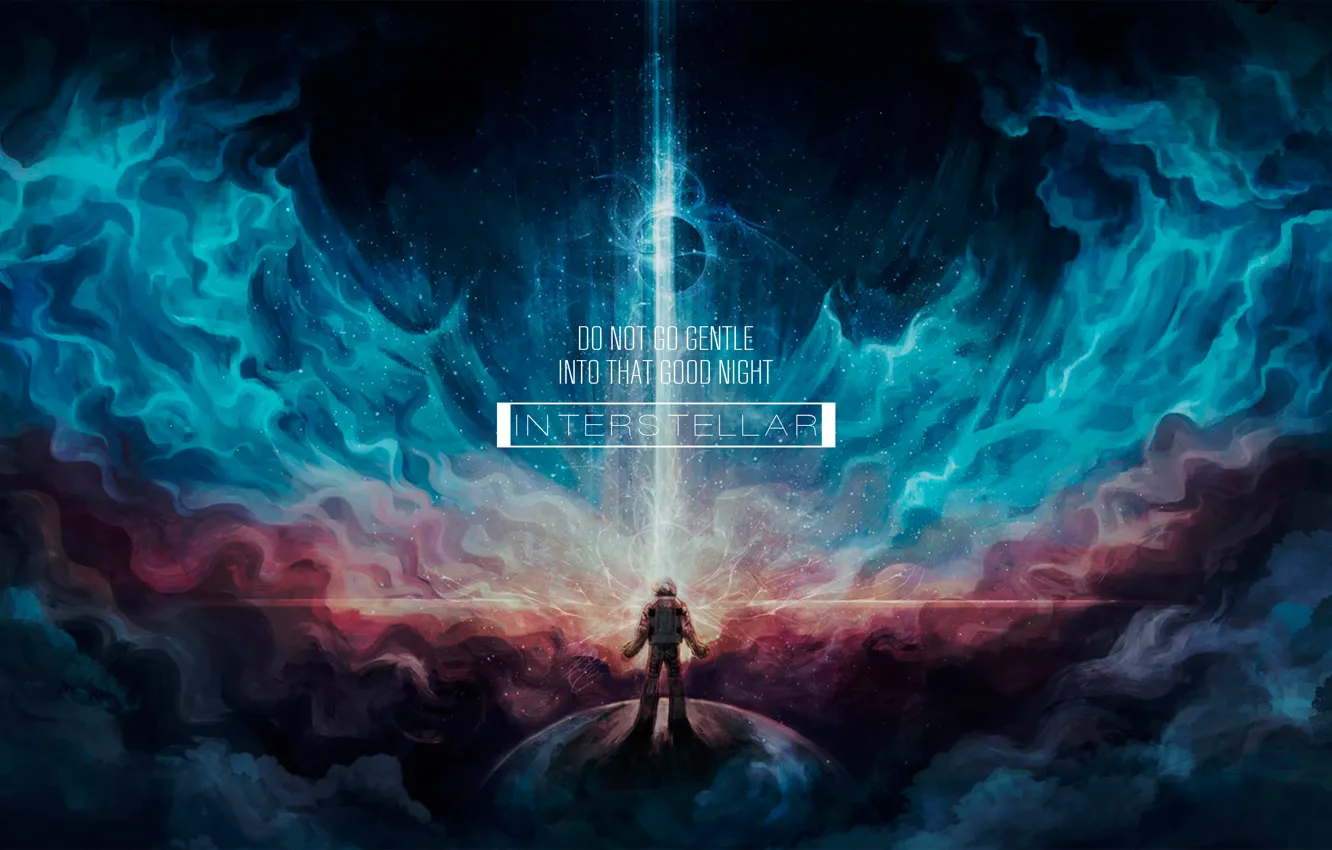 Photo wallpaper the sky, space, Interstellar