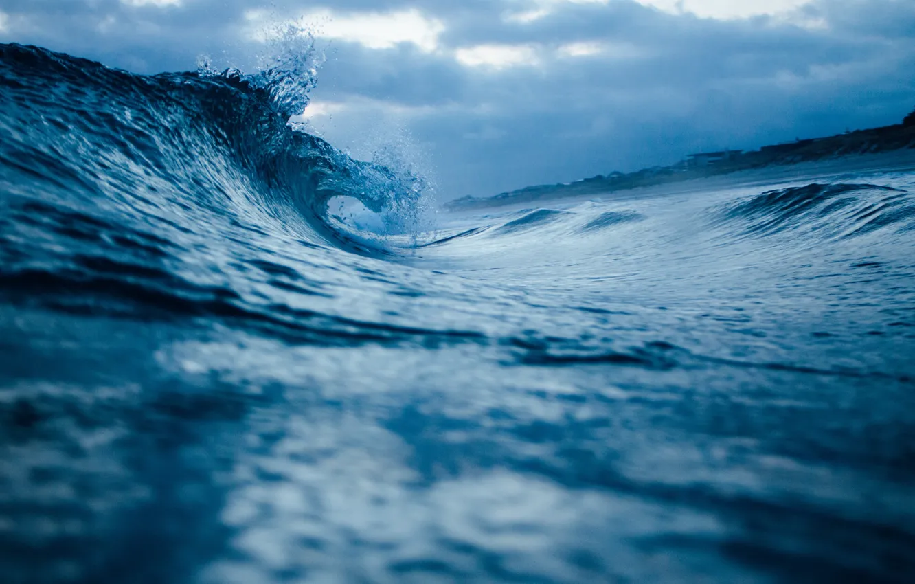 Photo wallpaper wave, the ocean, New Zealand, photo, Tim Marshall, Tauranga, Mount Maunganui