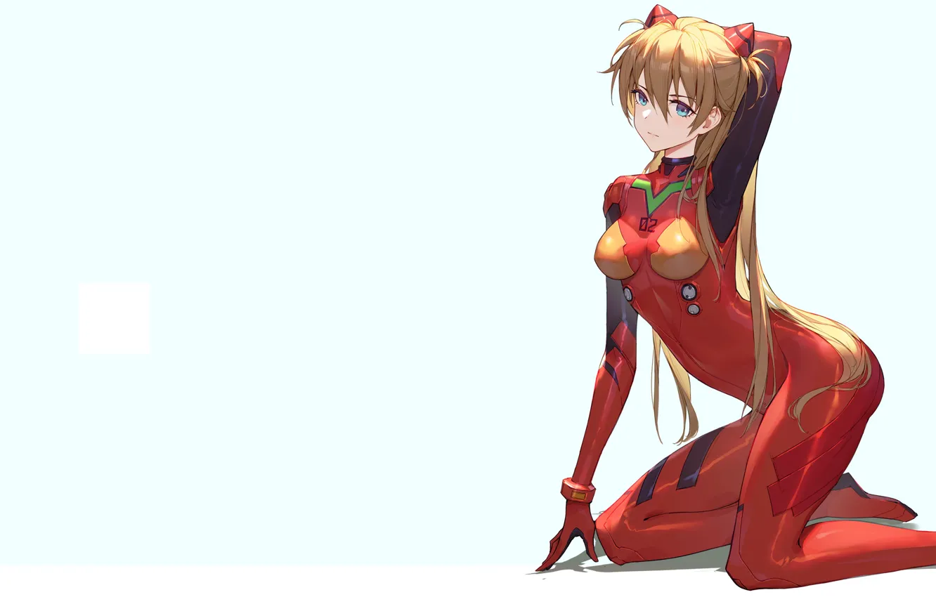 Photo wallpaper kawaii, girl, Anime, evangelion, pretty, asuka, cute, Eva