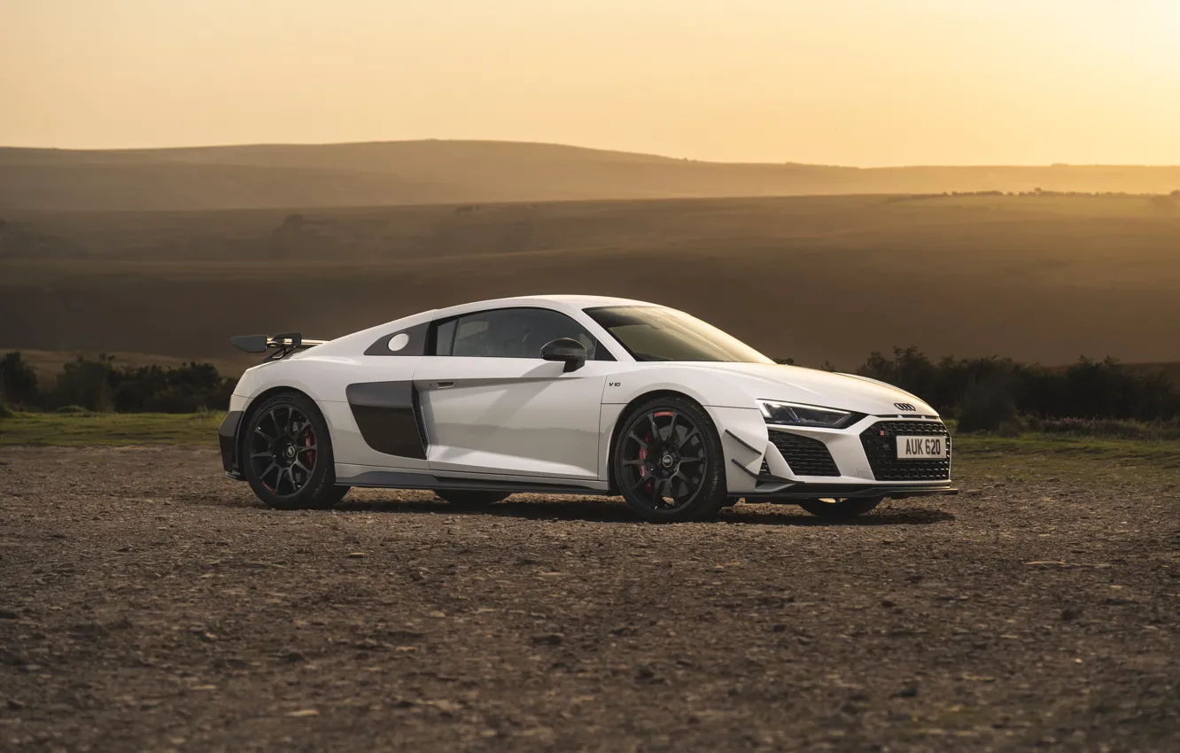 Photo wallpaper Audi, supercar, R8, Audi R8 Coupe V10 GT RWD