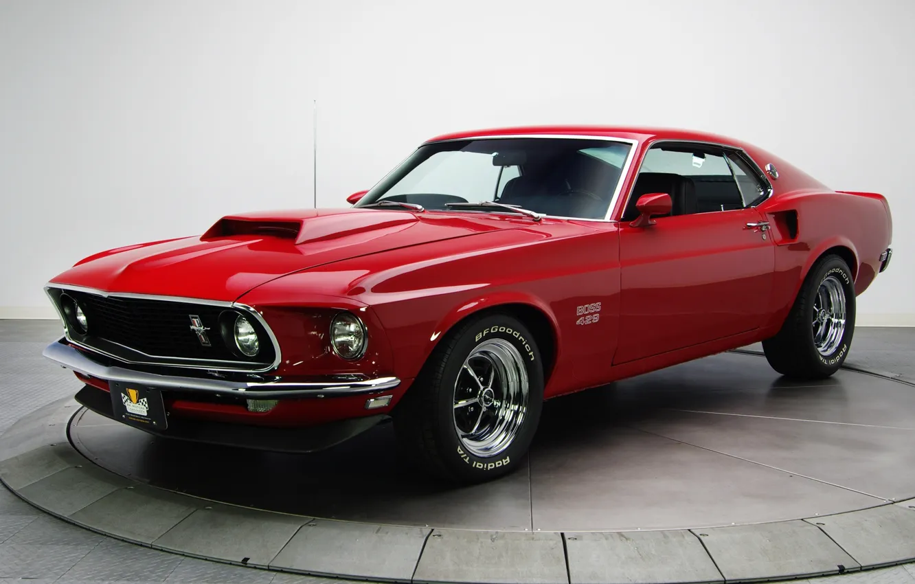 Photo wallpaper coupe, Mustang, Ford, Boss, 429