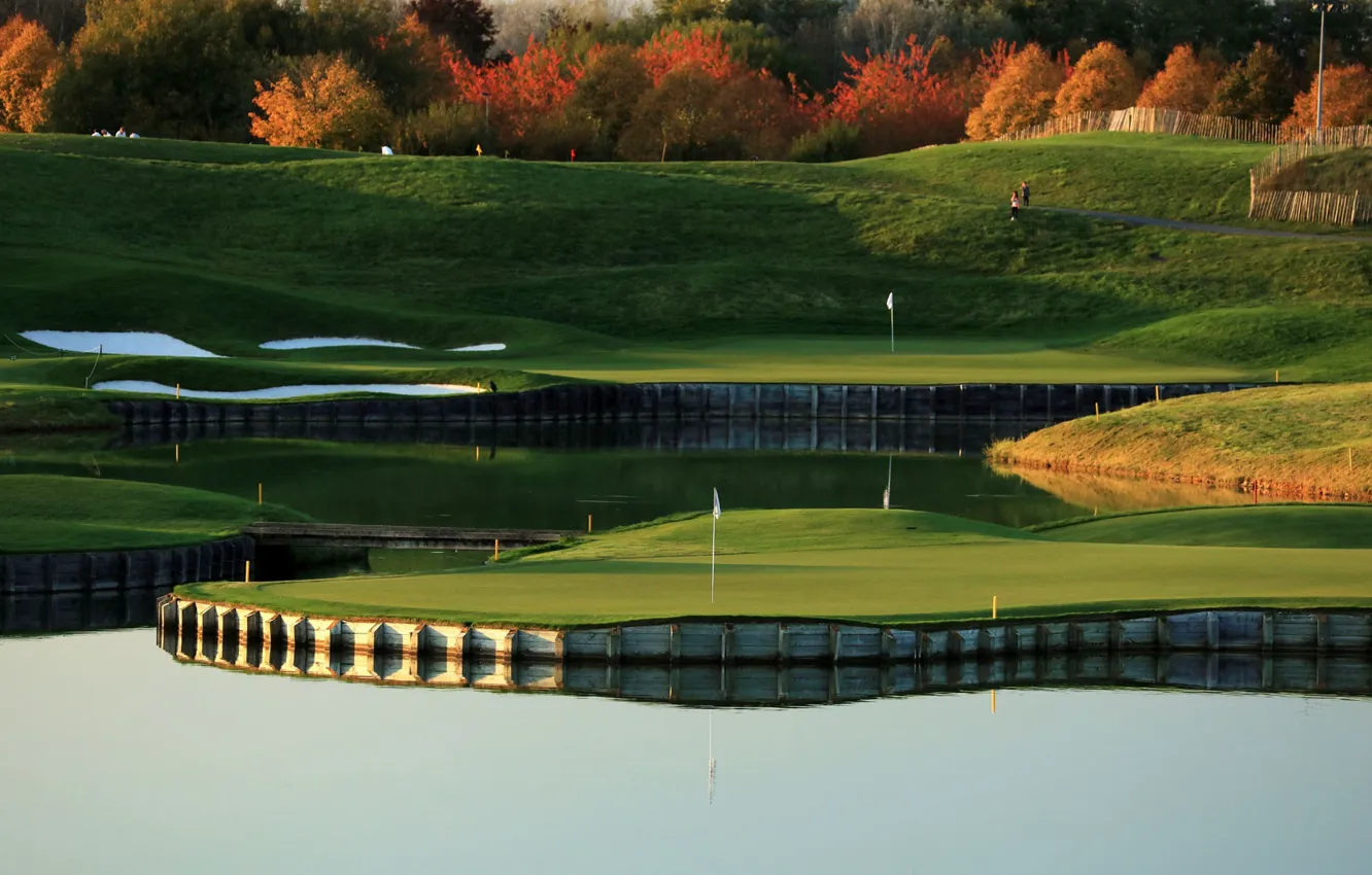 Photo wallpaper France, Golf, 2018, The Ryder Cup