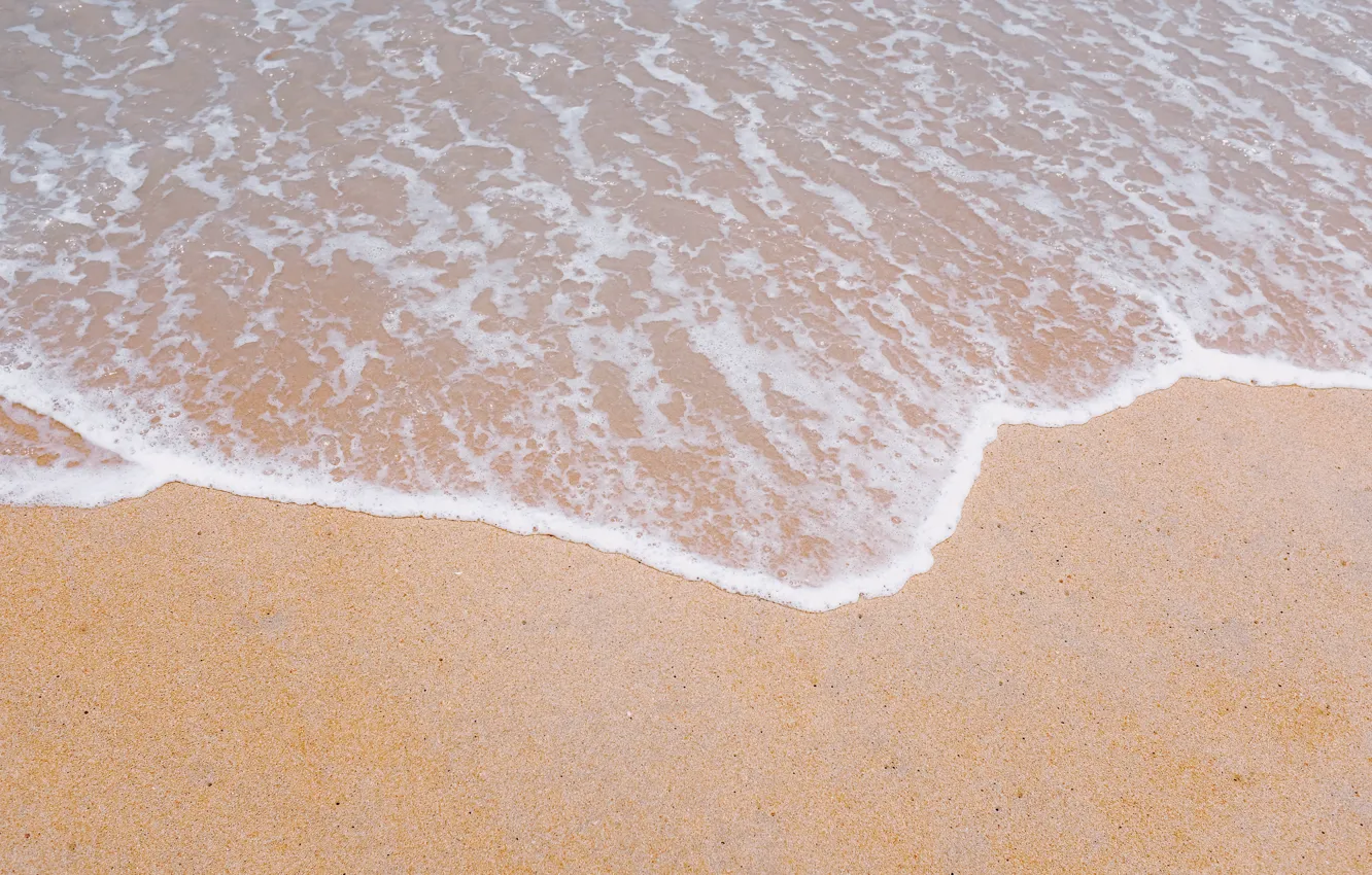 Photo wallpaper sand, sea, wave, beach, summer, shore, summer, beach