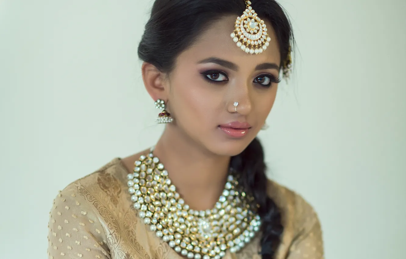 Photo wallpaper girl, hot, sexy, eyes, smile, beautiful, figure, model