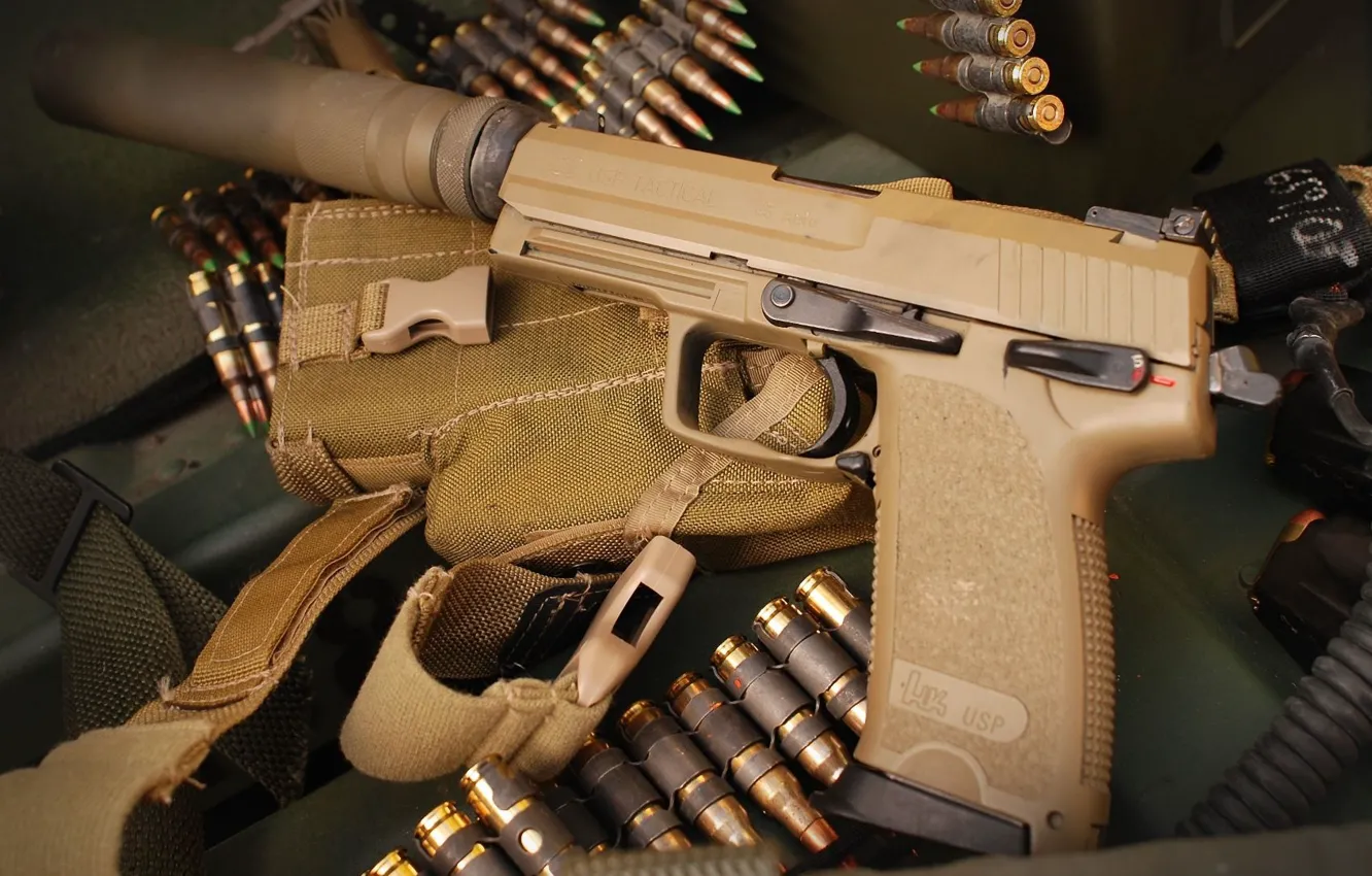 Photo wallpaper gun, Weapons, gun, pistol, weapon, Tactical, Yusp, USP