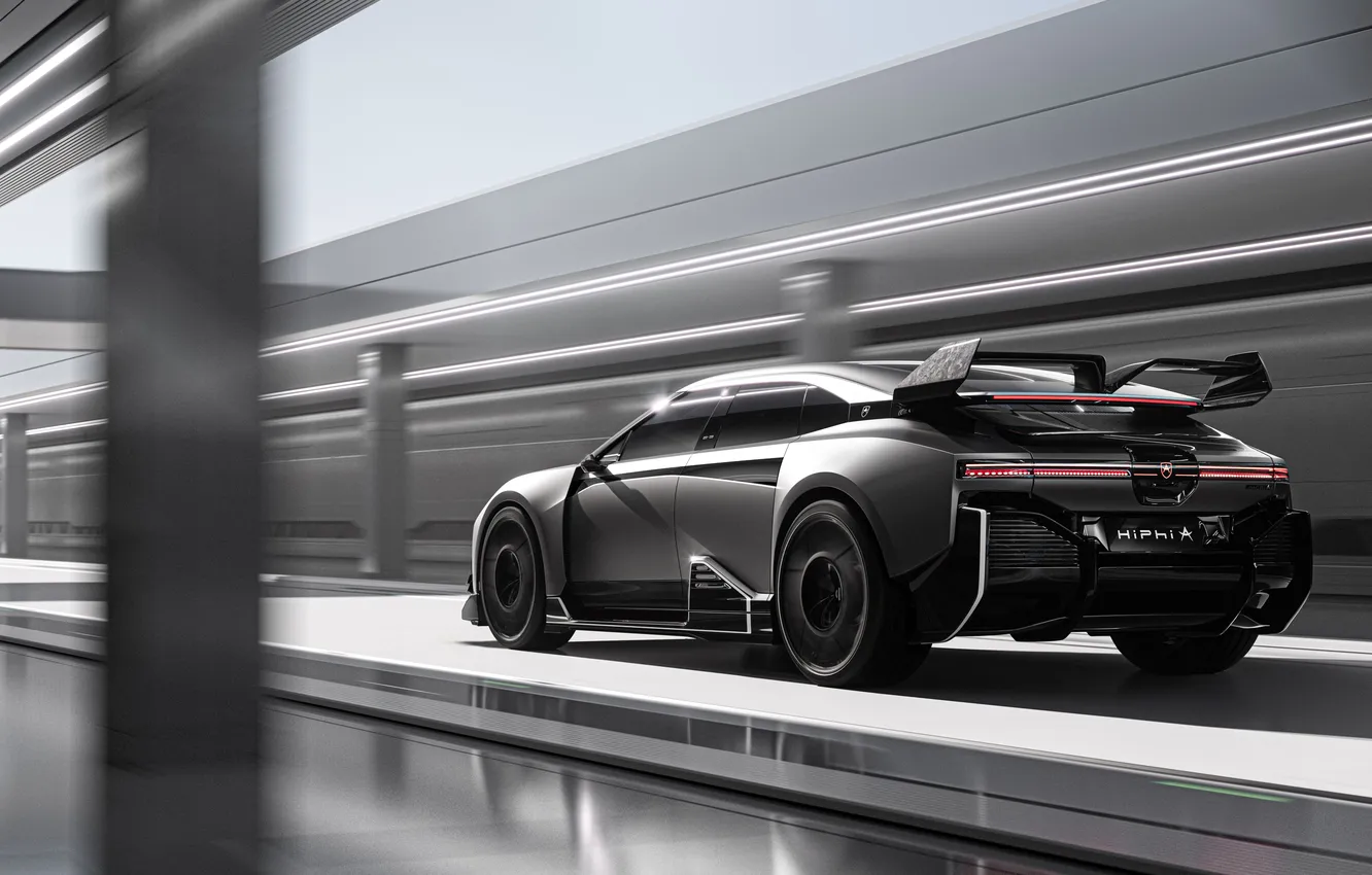 Photo wallpaper auto, speed, China, HiPhi