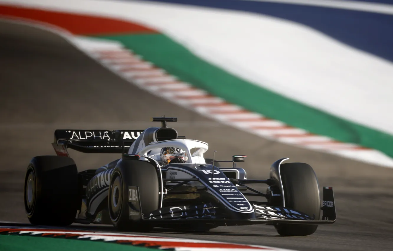 Photo wallpaper Formula 1, Formula 1, racing car, racing car, 2022, Formula 1 car, Scuderia AlphaTauri, AlphaTauri …