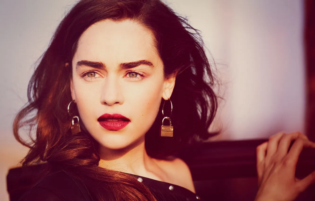 Photo wallpaper girl, actress, brunette, Emilia Clarke, Emilia Clarke