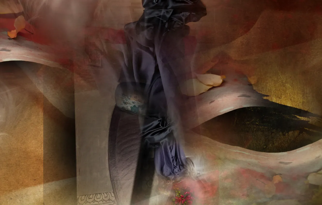 Photo wallpaper abstraction, color, form