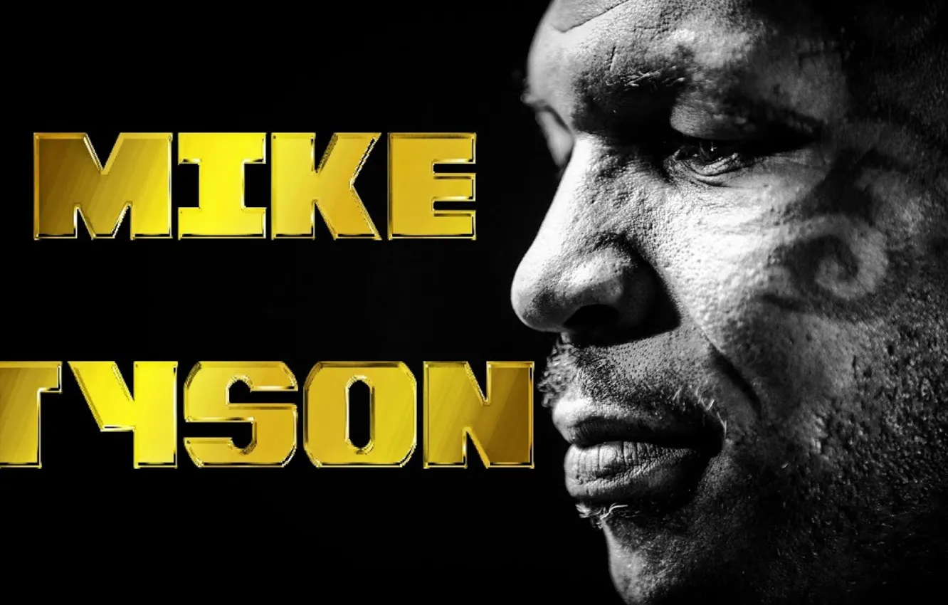Photo wallpaper Boxing, boxer, Mike Tyson