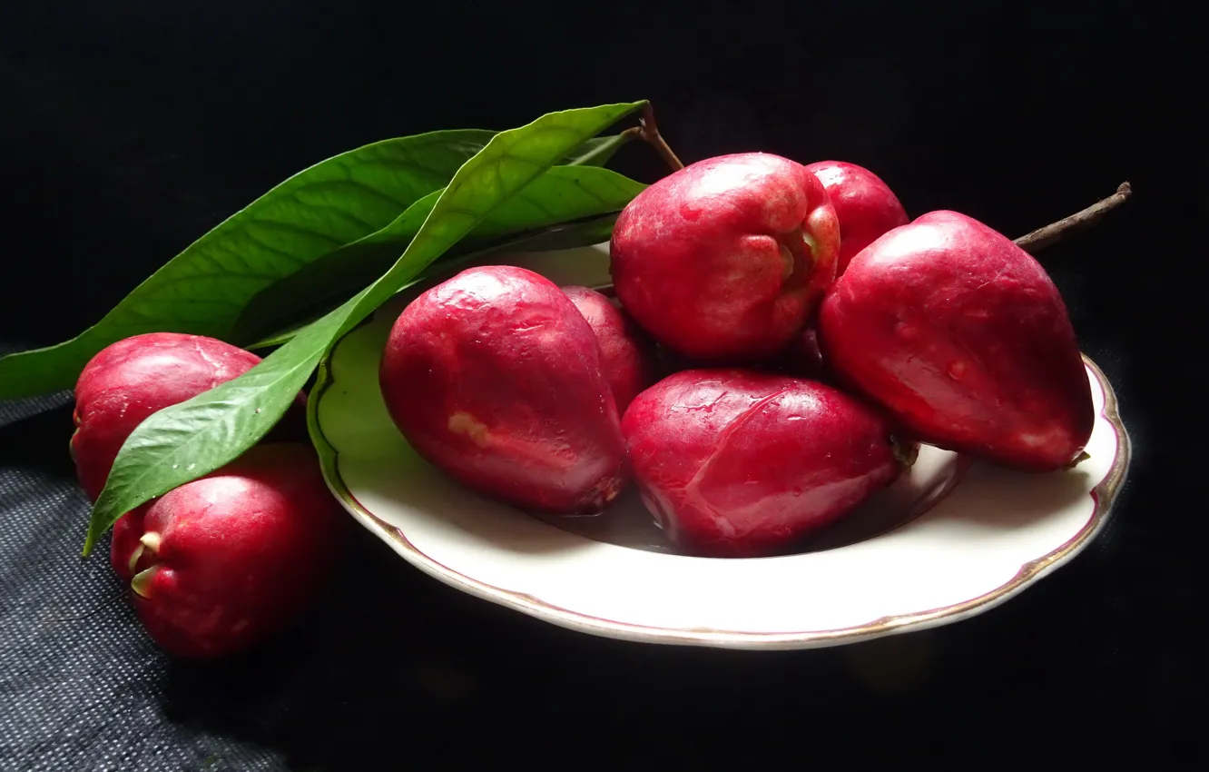 Photo wallpaper food, fruit, Malay Apple